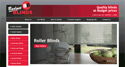 Desktop Screenshot of budgetblinds.co.nz