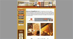 Desktop Screenshot of budgetblinds.co.uk